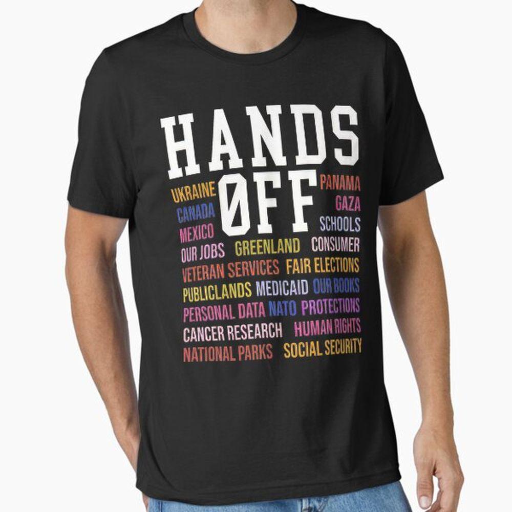 Hands Off Protest Cwr Tshirt